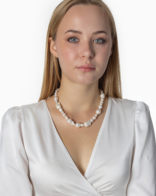 Rue du Muguet Bone necklace