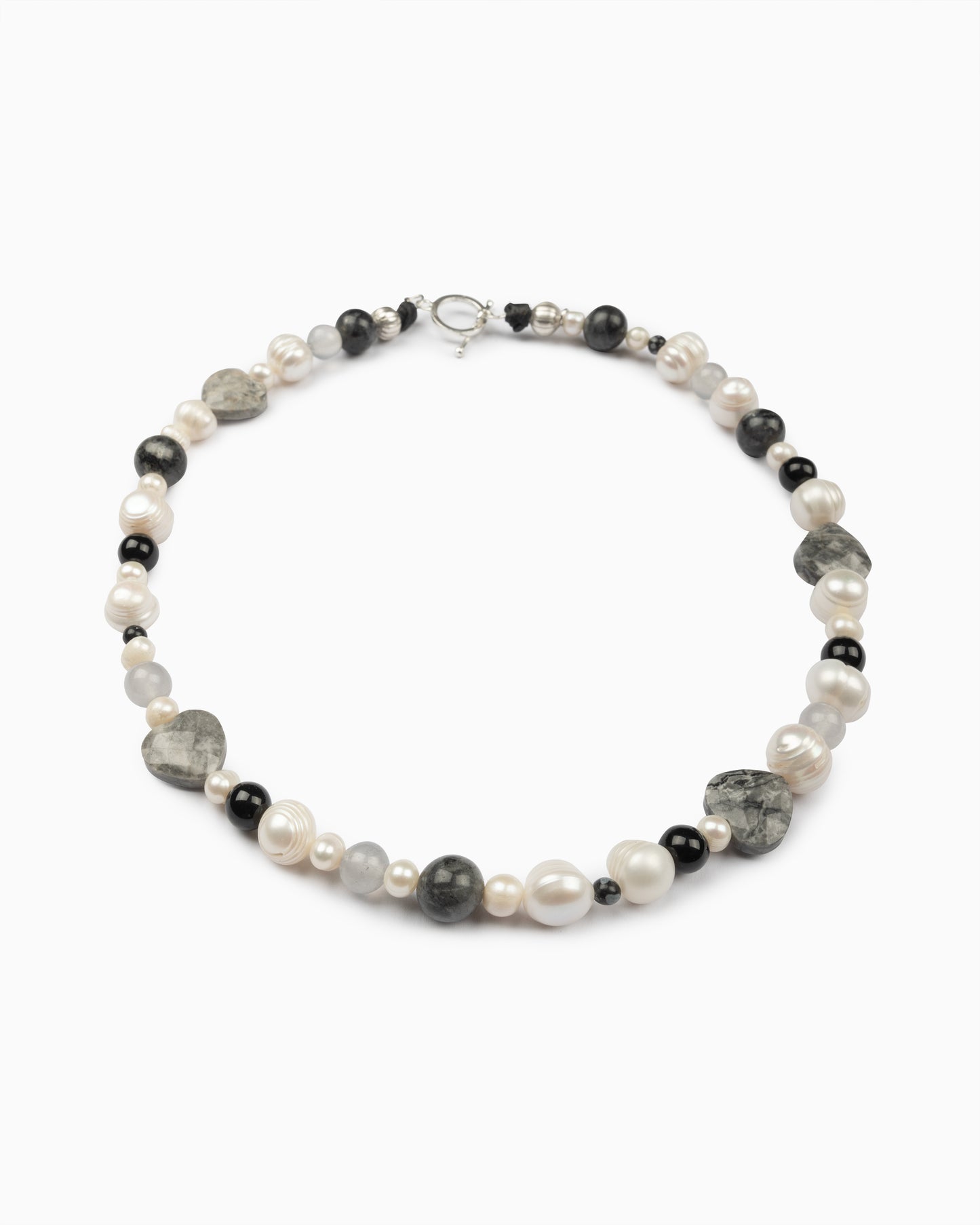 Rue du Muguet Burning Heart necklace