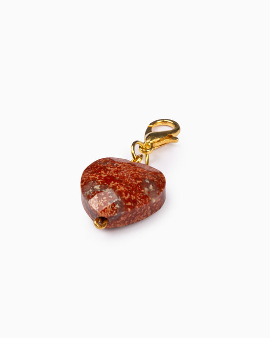 Rue du Muguet Charms necklace in jasper material