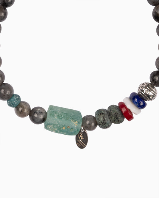 Rue du Muguet Funky Stones Spectrolite bracelet
