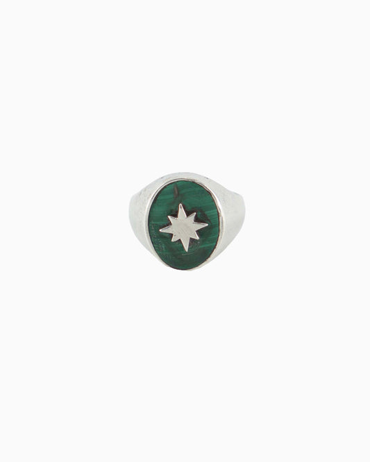 Rue du Muguet Green Planet ring