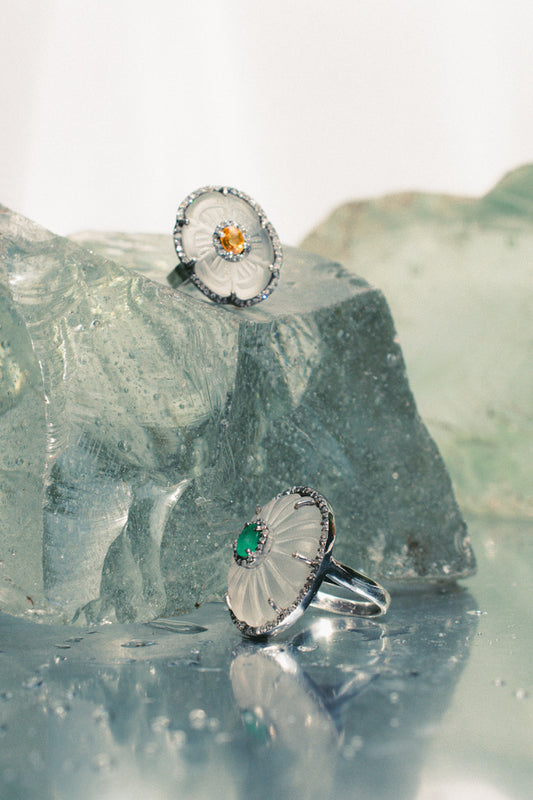 Rue du Muguet Maison Muguet Diamante ring detail