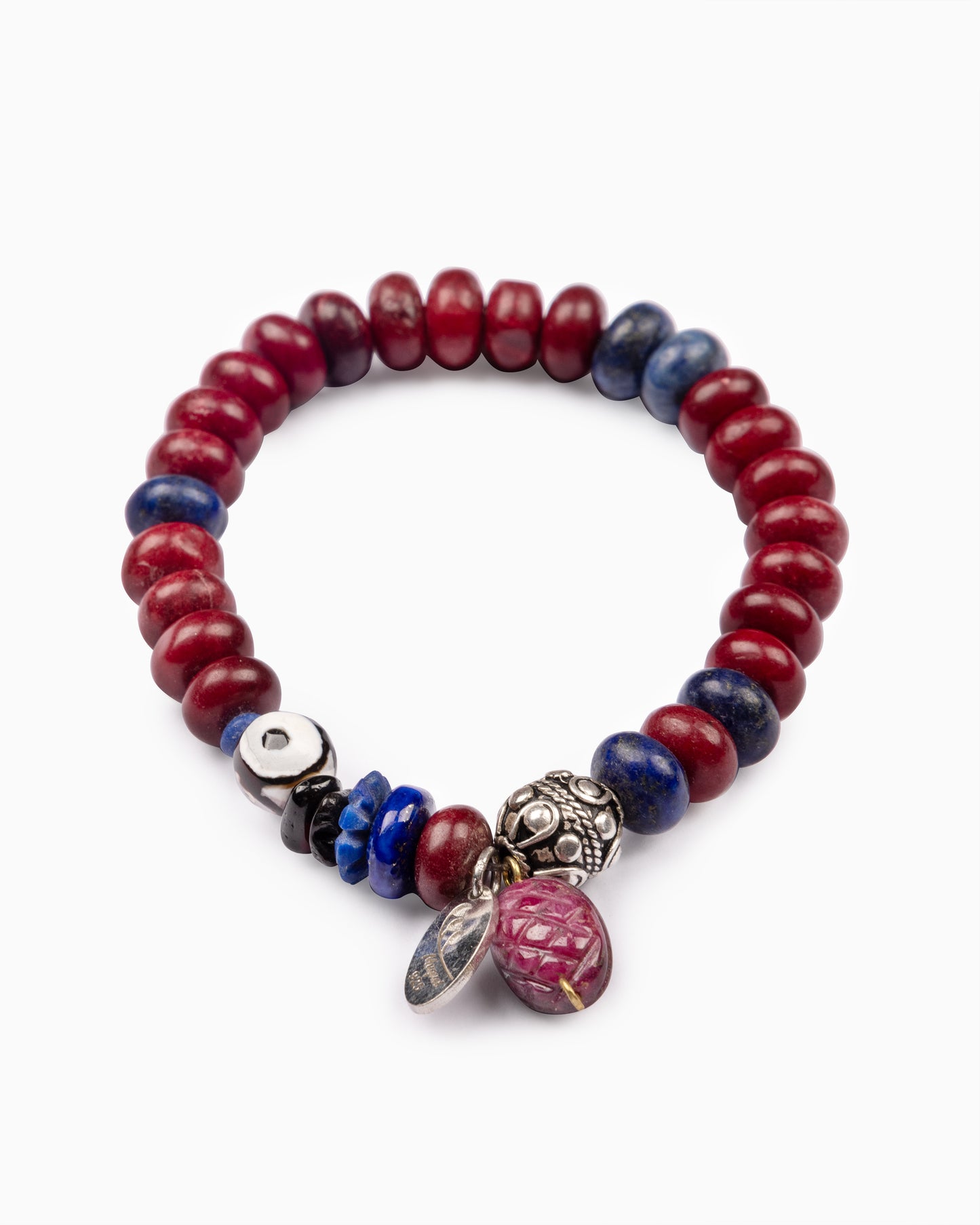 Rue du Muguet Ruby Jade bracelet