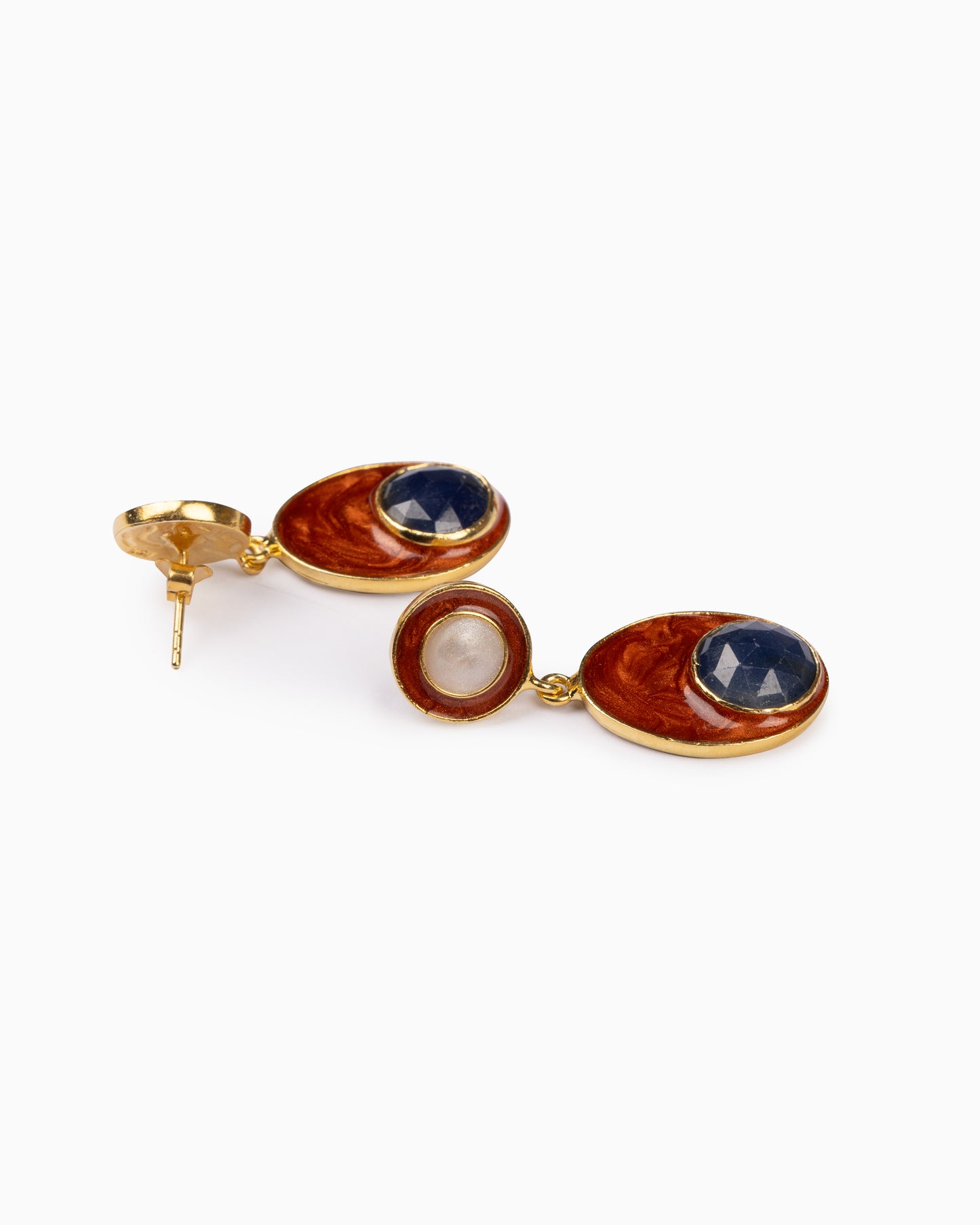 Rue du Muguet Sapphire Drop earrings