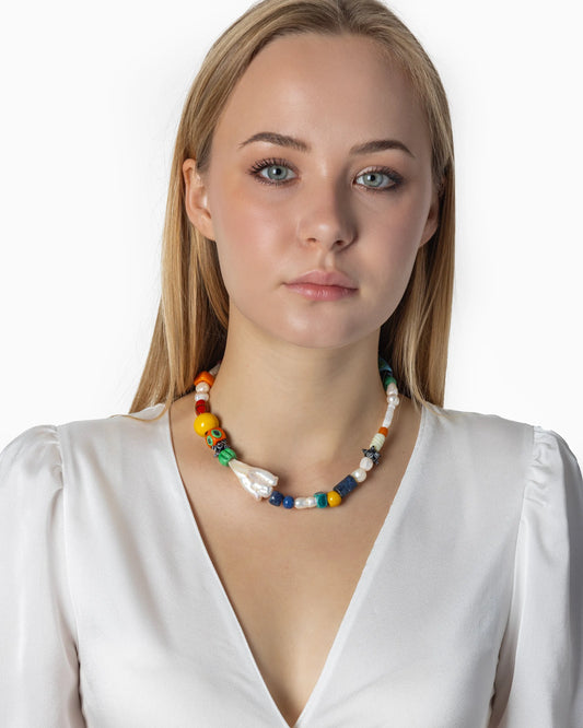 Rue du Muguet Santorini necklace