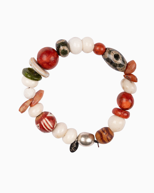 Rue du Muguet Afrique Time in Red bracelet
