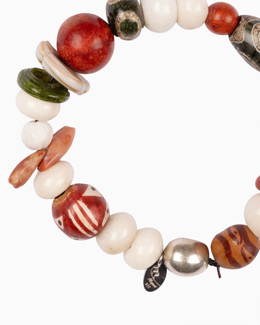 Rue du Muguet Afrique Time in Red bracelet