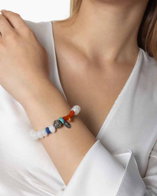 Rue du Muguet Amazonia Jade bracelet