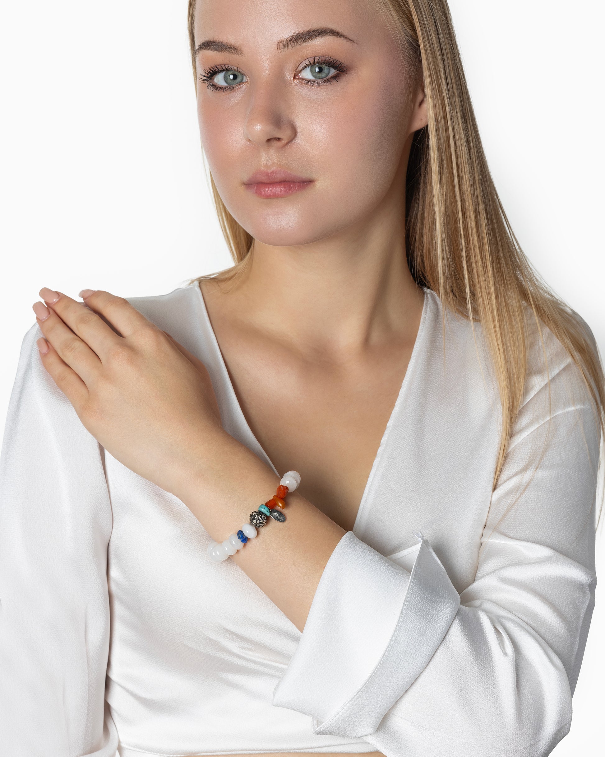 Rue du Muguet Amazonia Jade bracelet