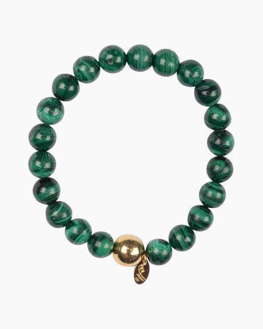 Rue du Muguet Aurora Malachite bracelet