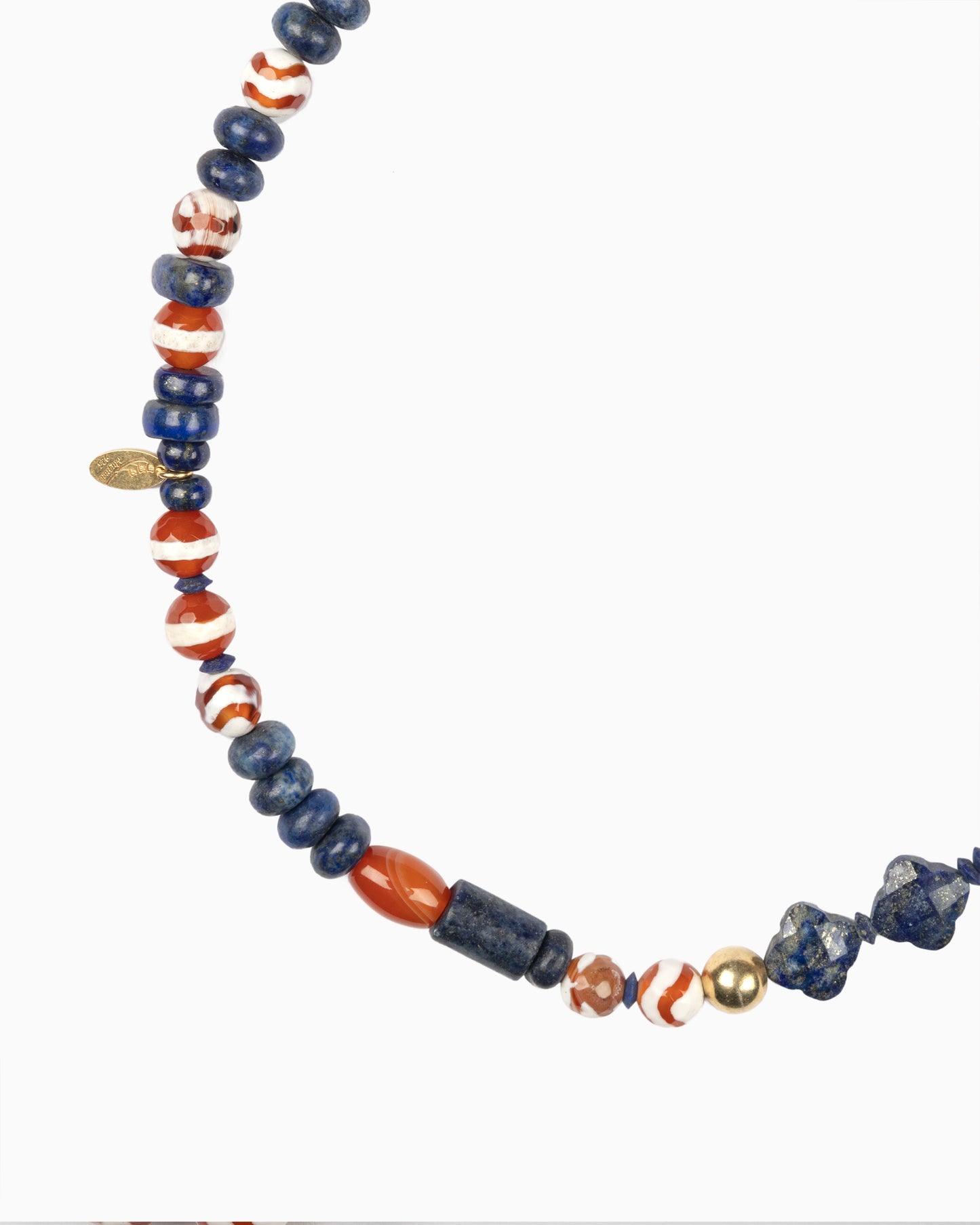 Rue du Muguet Blue Ink necklace