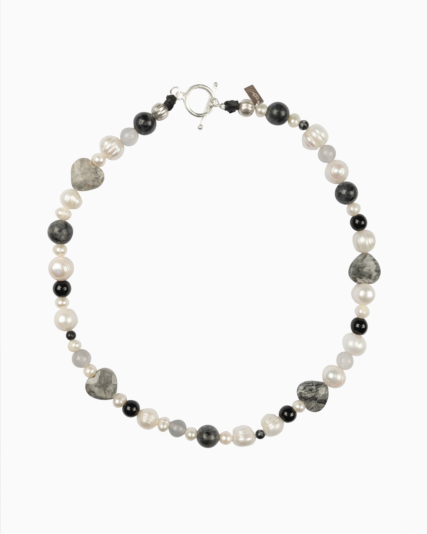 Rue du Muguet Burning Heart necklace