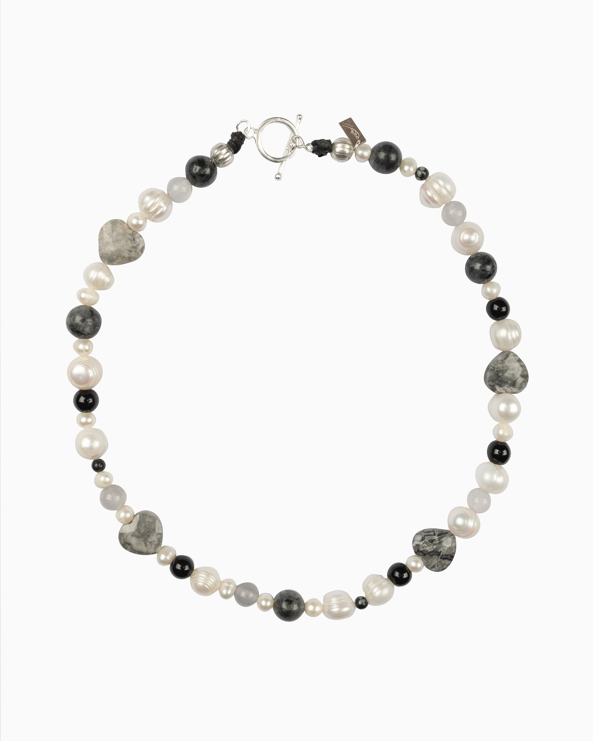 Rue du Muguet Burning Heart necklace