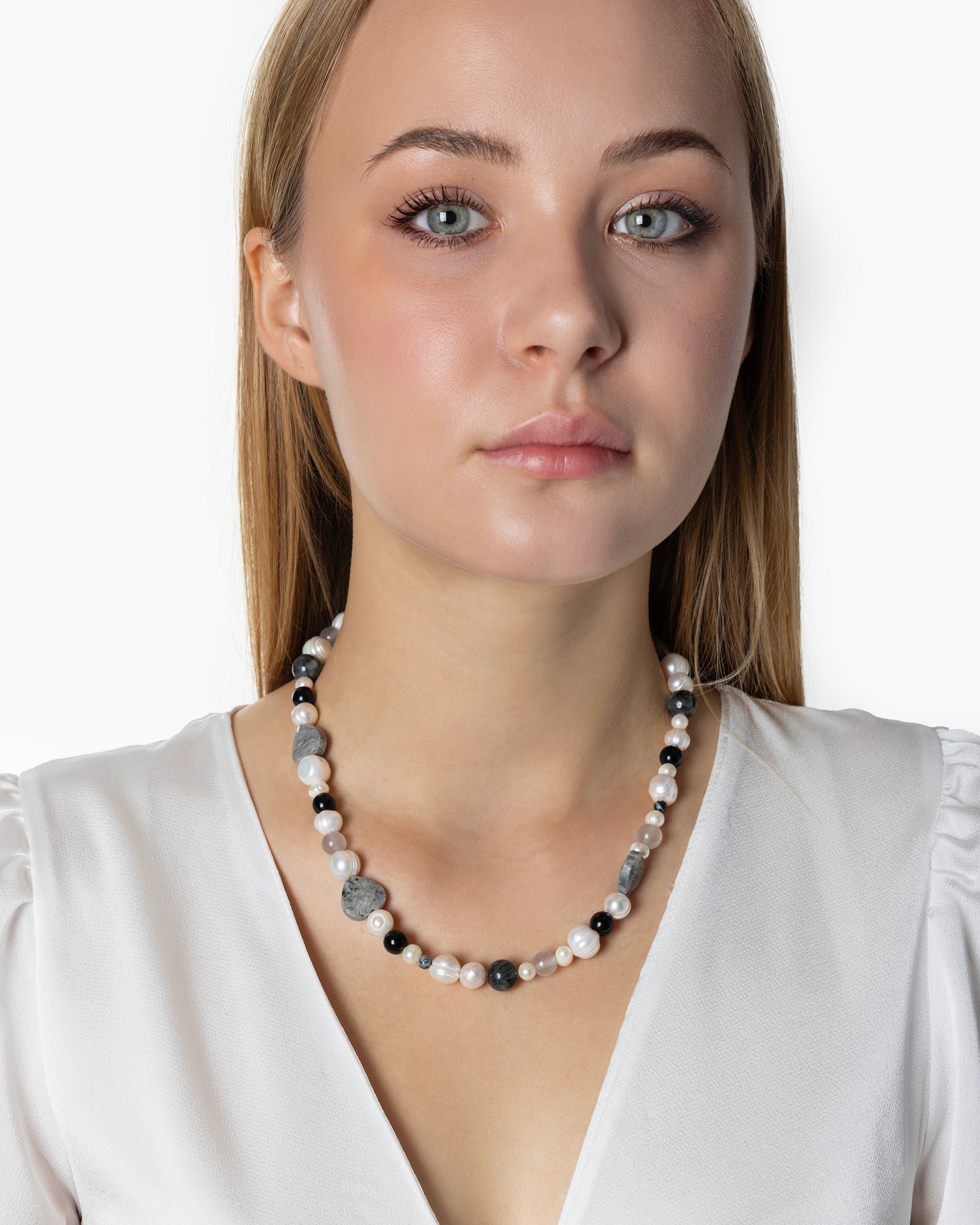 Rue du Muguet Burning Heart necklace