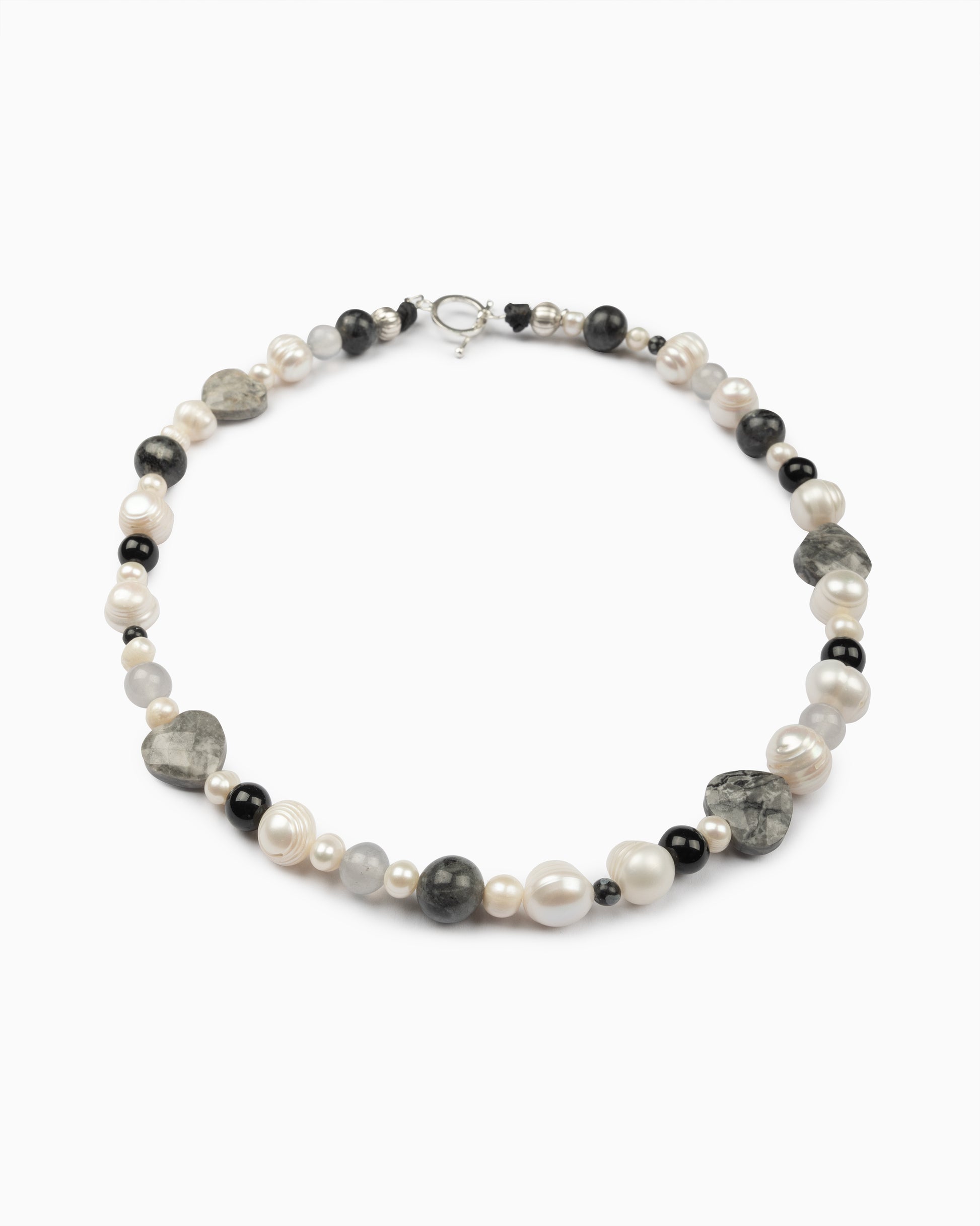 Rue du Muguet Burning Heart necklace