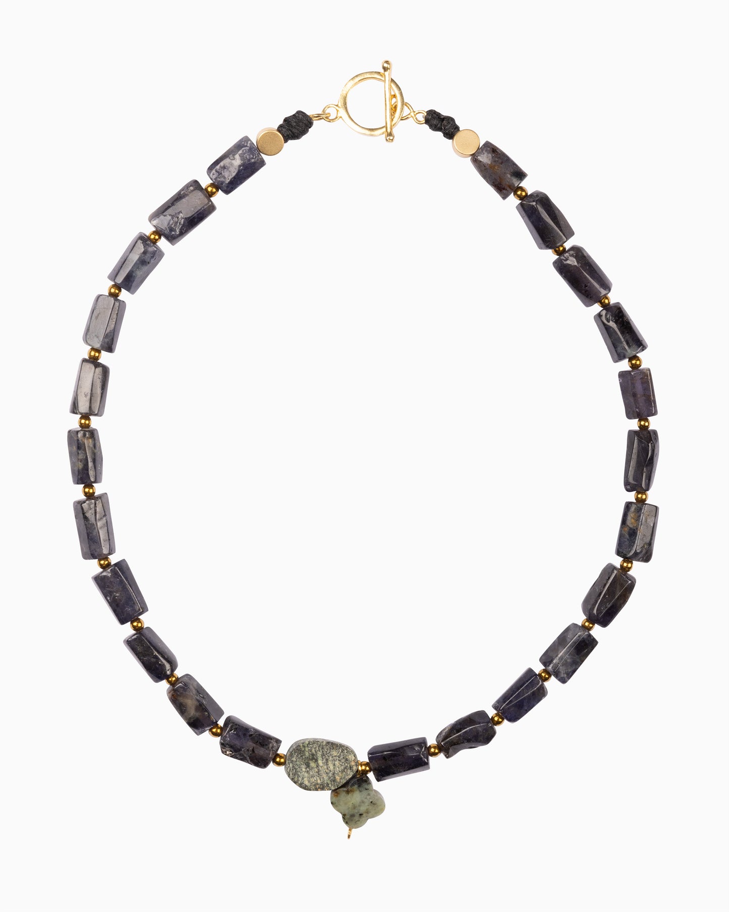 Rue du Muguet Chain of Stones Lapis necklace