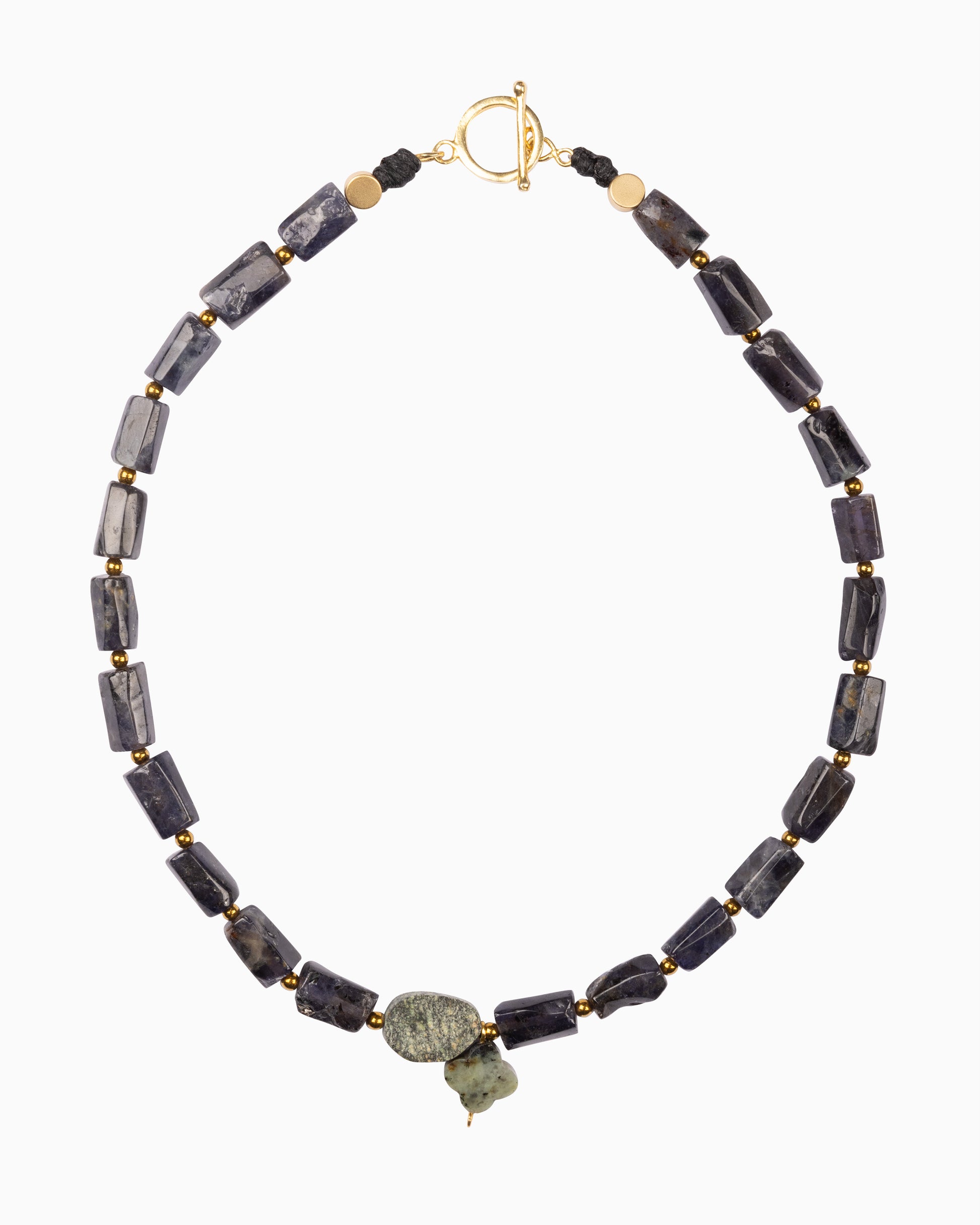Rue du Muguet Chain of Stones Lapis necklace