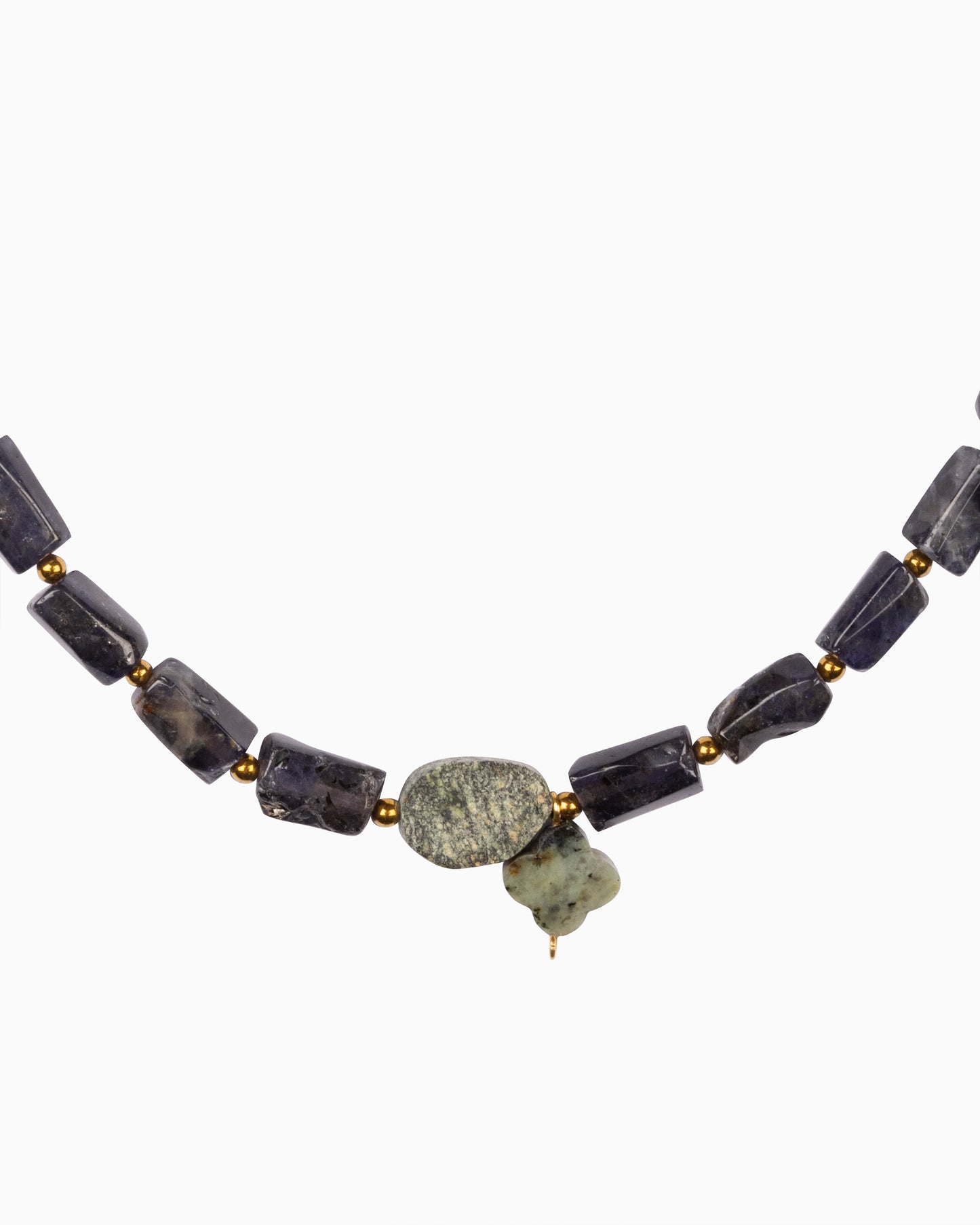 Rue du Muguet Chain of Stones Lapis necklace