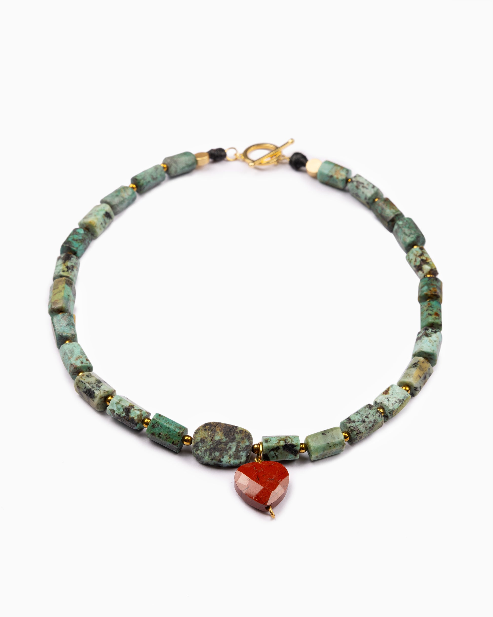 Rue du Muguet Chain of Stones Turquoise necklace