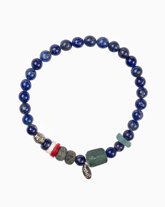 Rue du Muguet Funky Stones Lapis bracelet