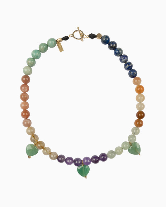 Rue du Muguet Glacier Jade necklace