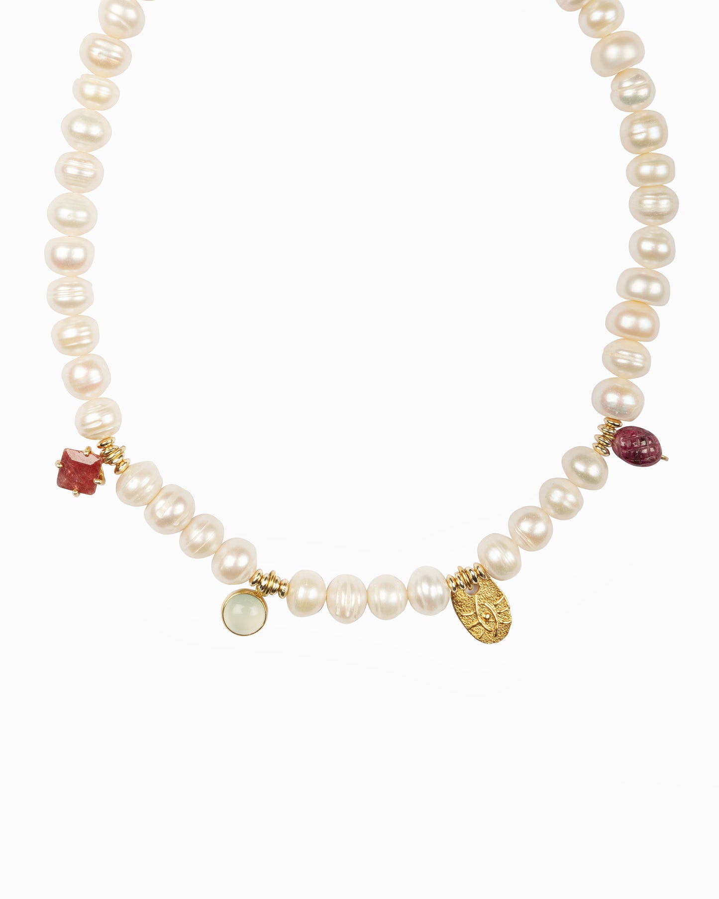 Rue du Muguet Grace White Pearl necklace