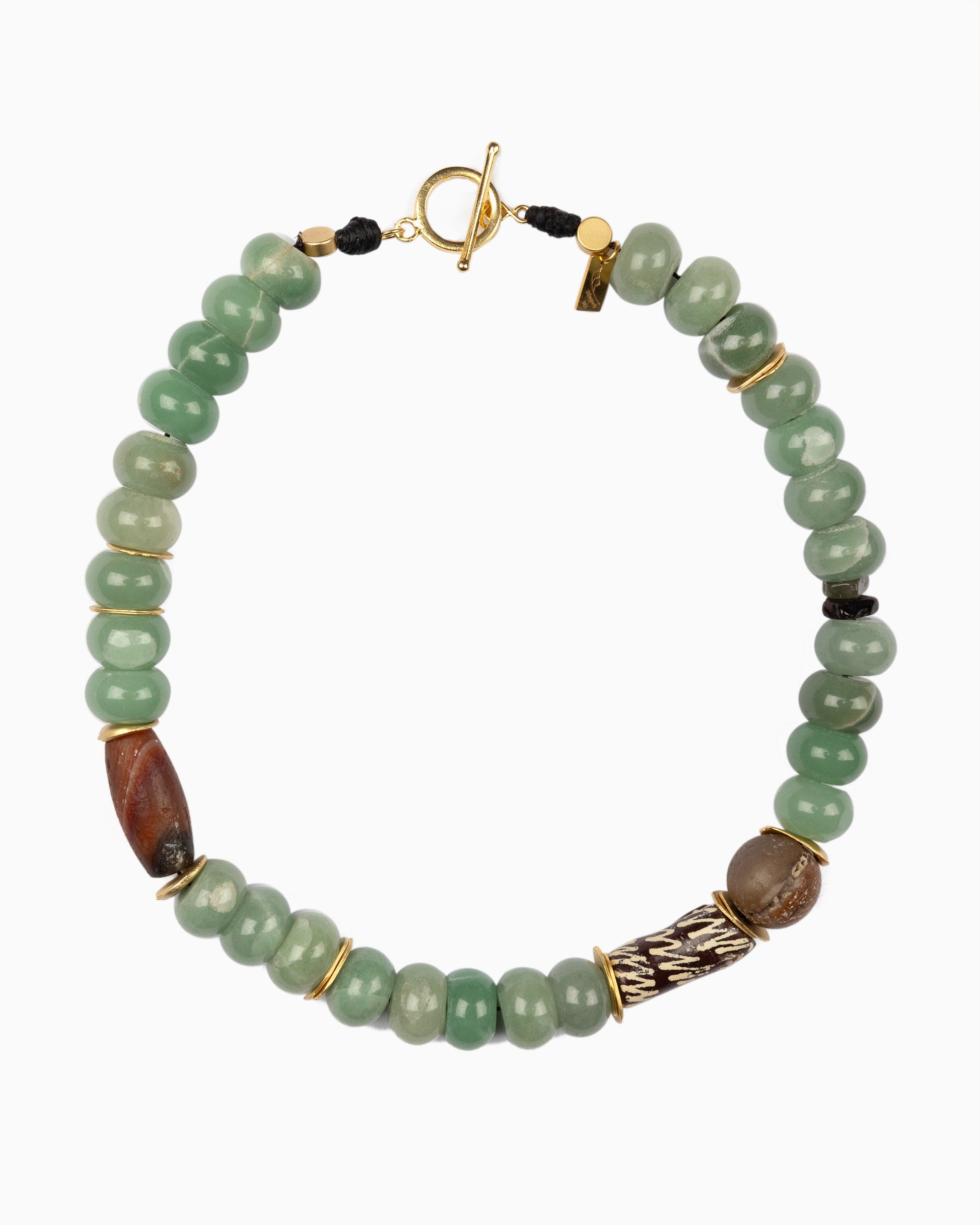 Rue du Muguet Green Anatolian necklace