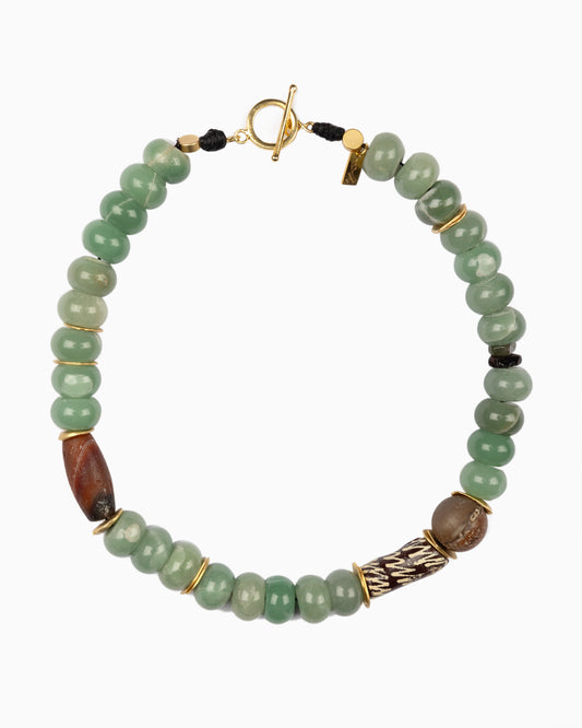 Rue du Muguet Green Anatolian necklace