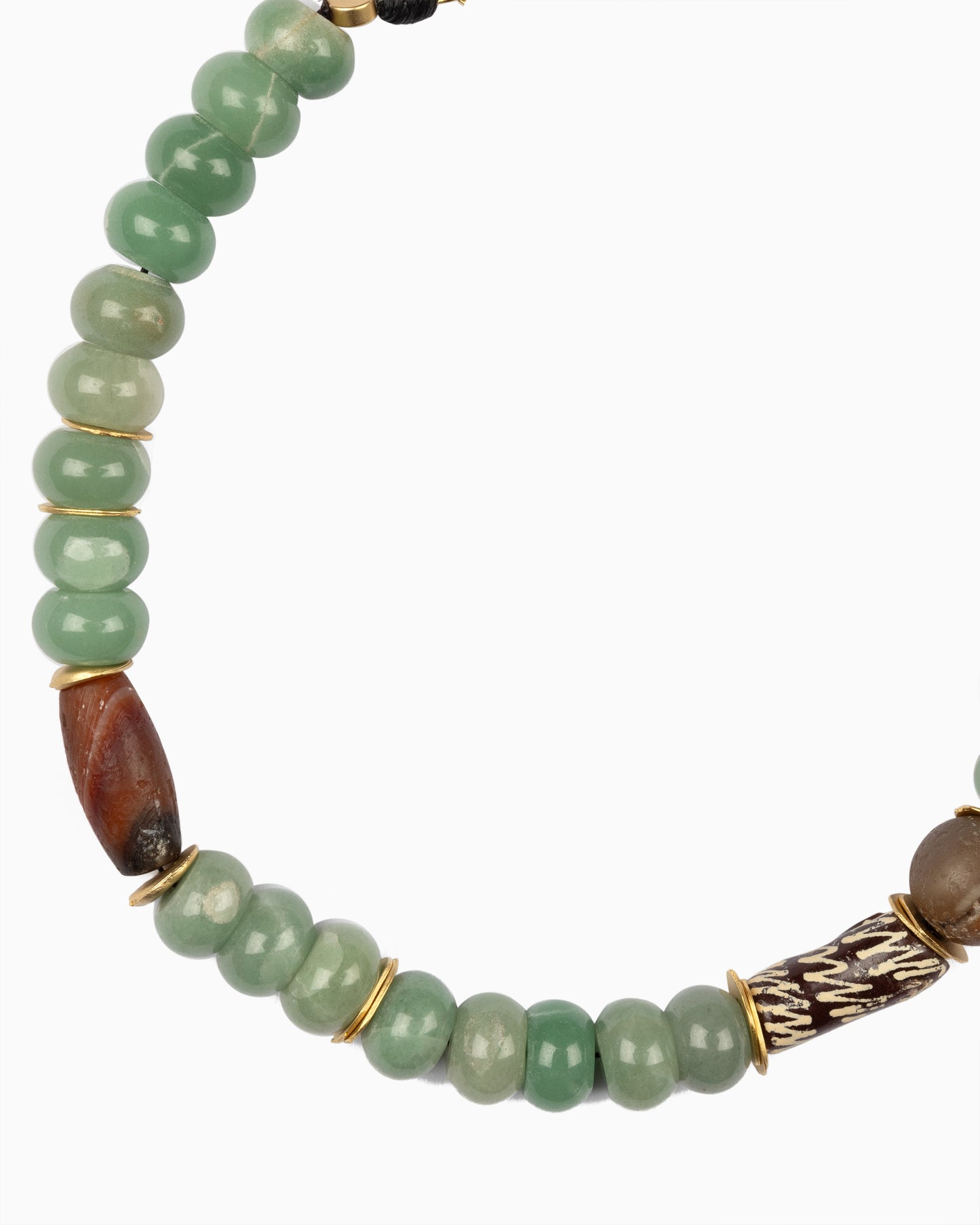 Rue du Muguet Green Anatolian necklace