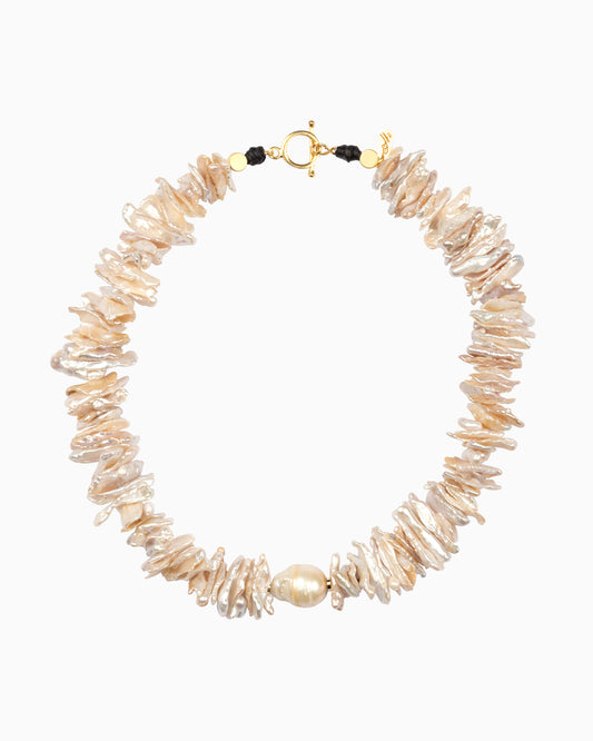 Rue du Muguet Gummy Pearl necklace