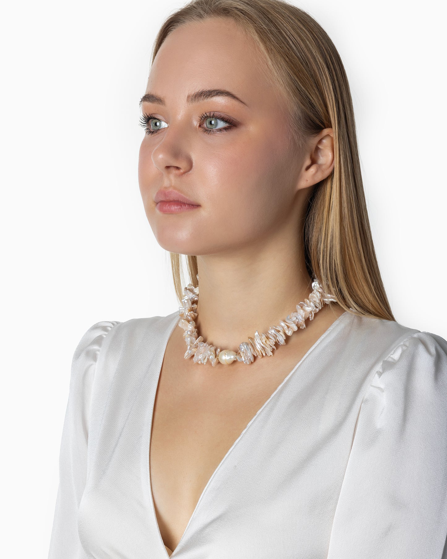 Rue du Muguet Gummy Pearl necklace