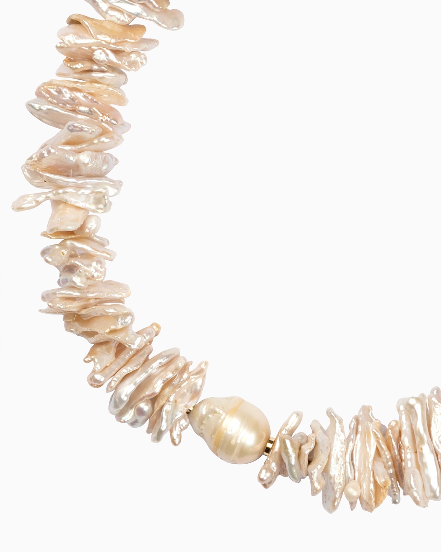 Rue du Muguet Gummy Pearl necklace