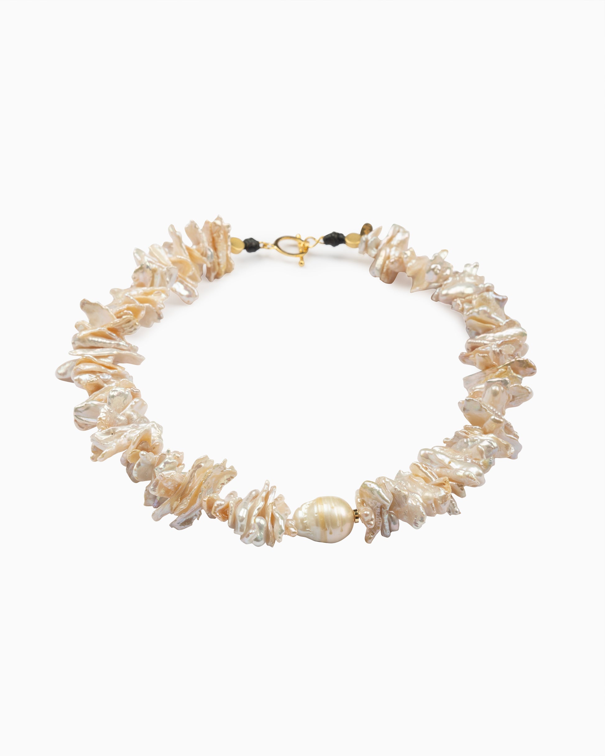 Rue du Muguet Gummy Pearl necklace
