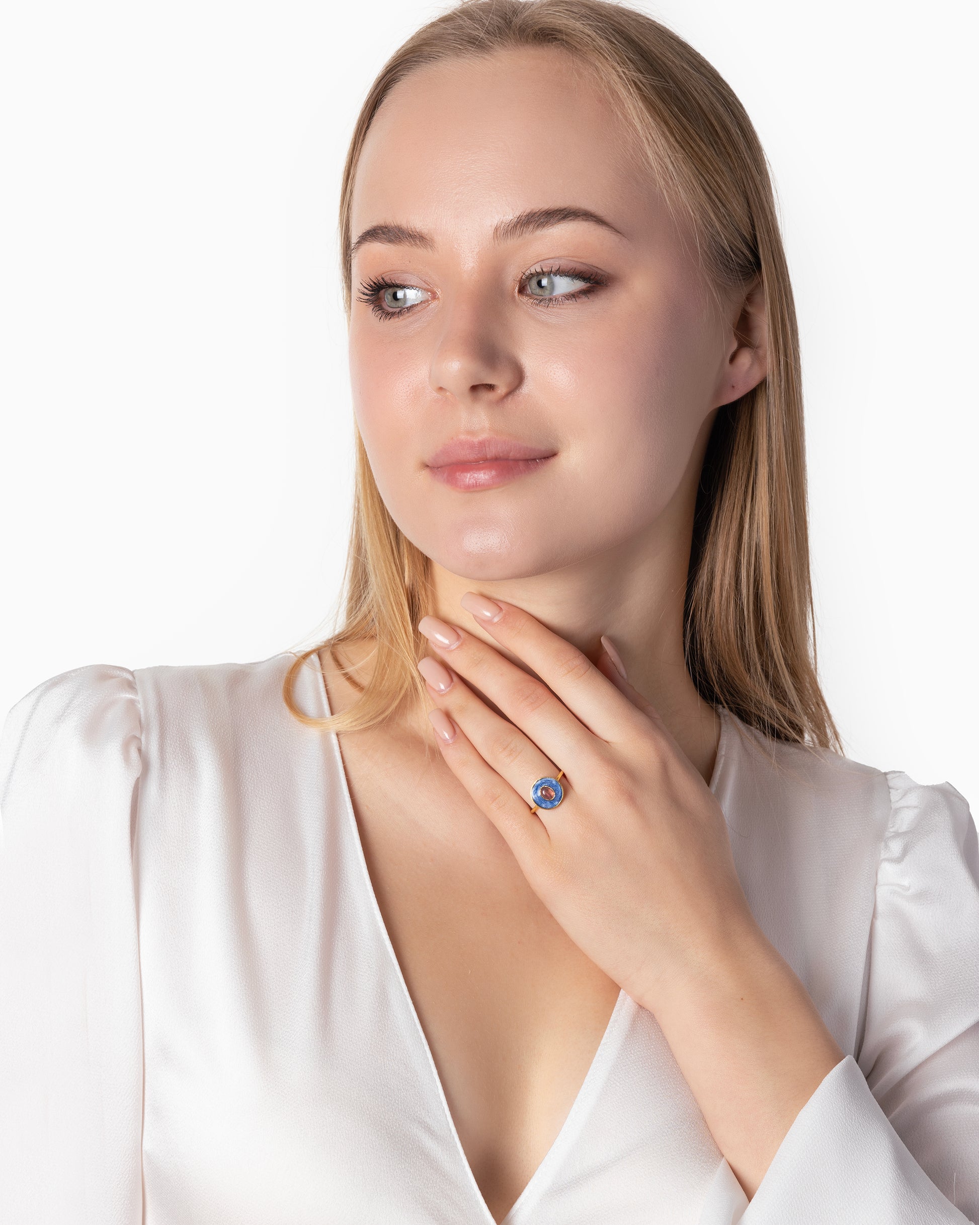 Rue du Muguet Milla Blue ring