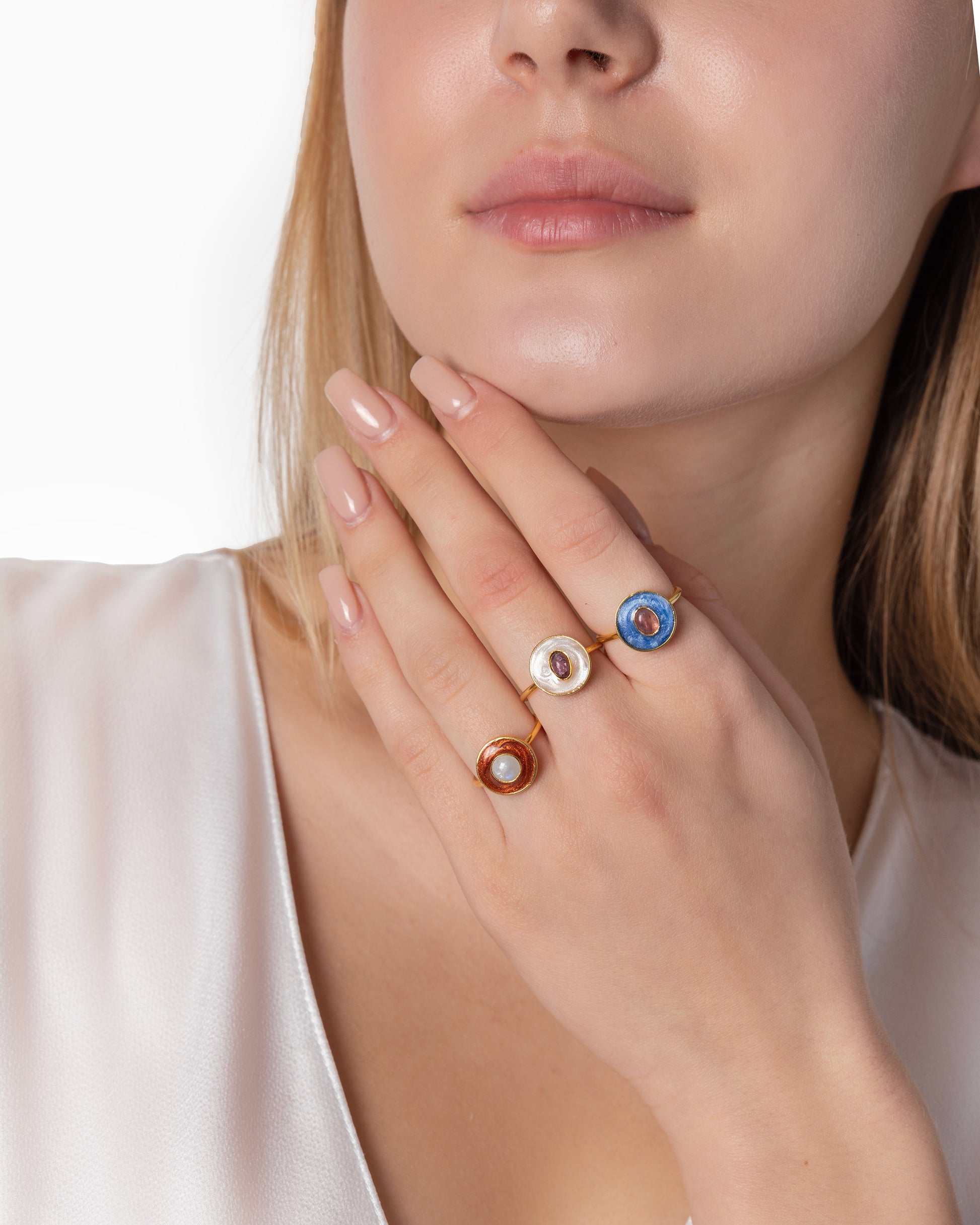 Rue du Muguet Milla Brown ring