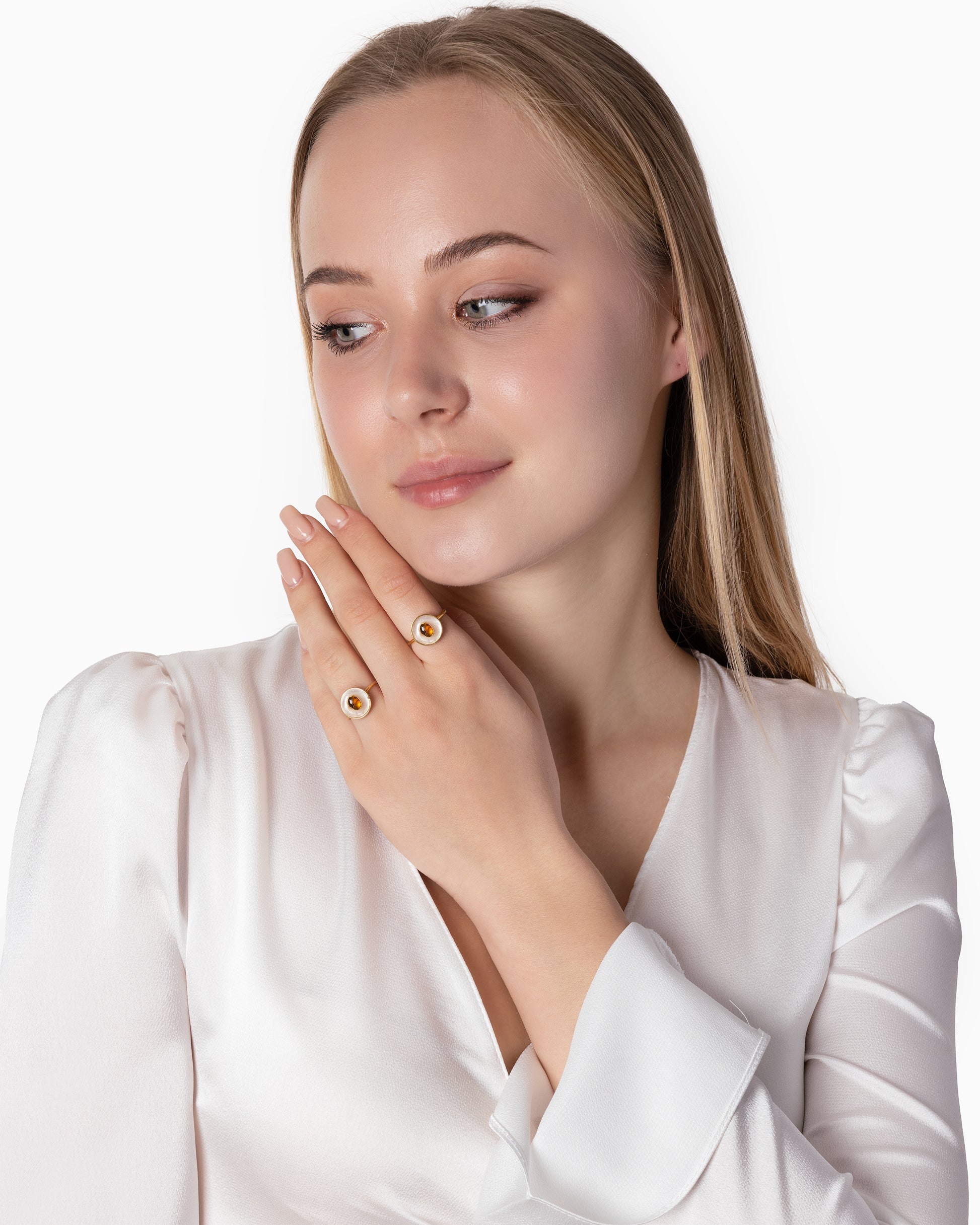 Rue du Muguet Milla White ring