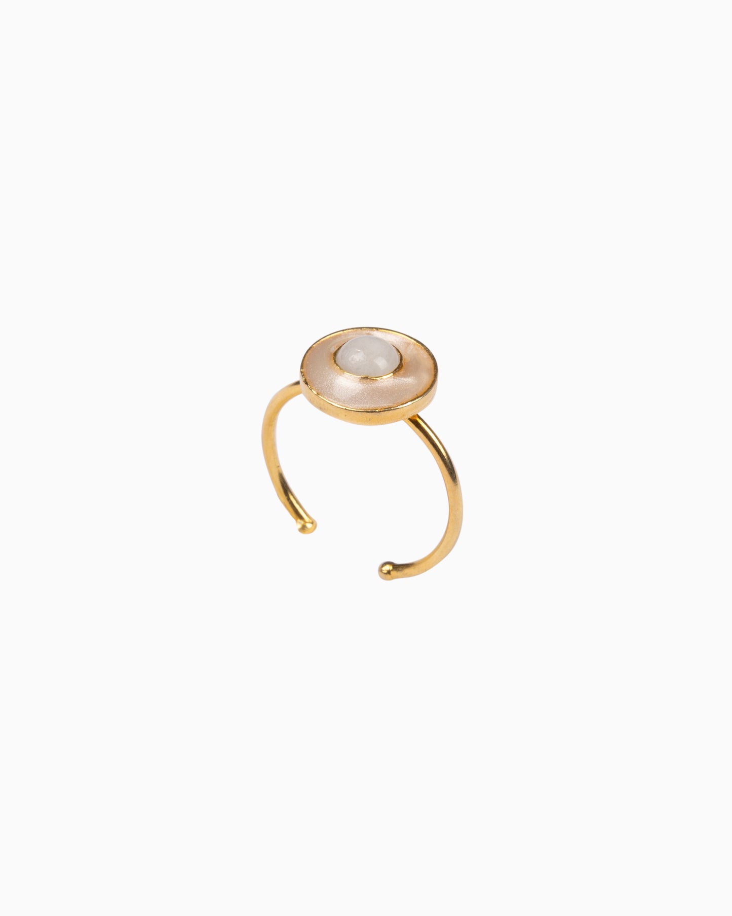 Rue du Muguet Milla White ring