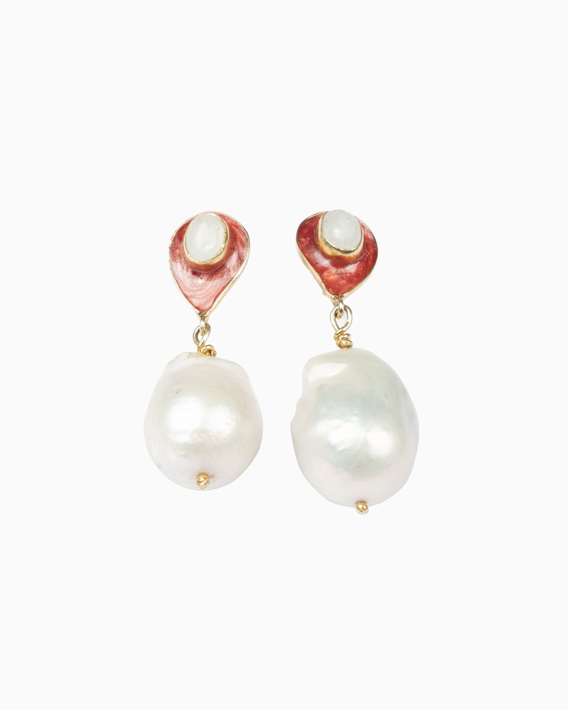 Rue du Muguet Moon Drop earrings