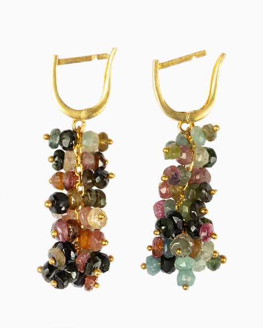Rue du Muguet Muguet Tourmaline earrings