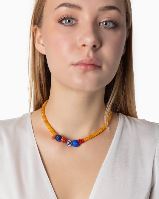 Rue du Muguet My Soul Yellow necklace