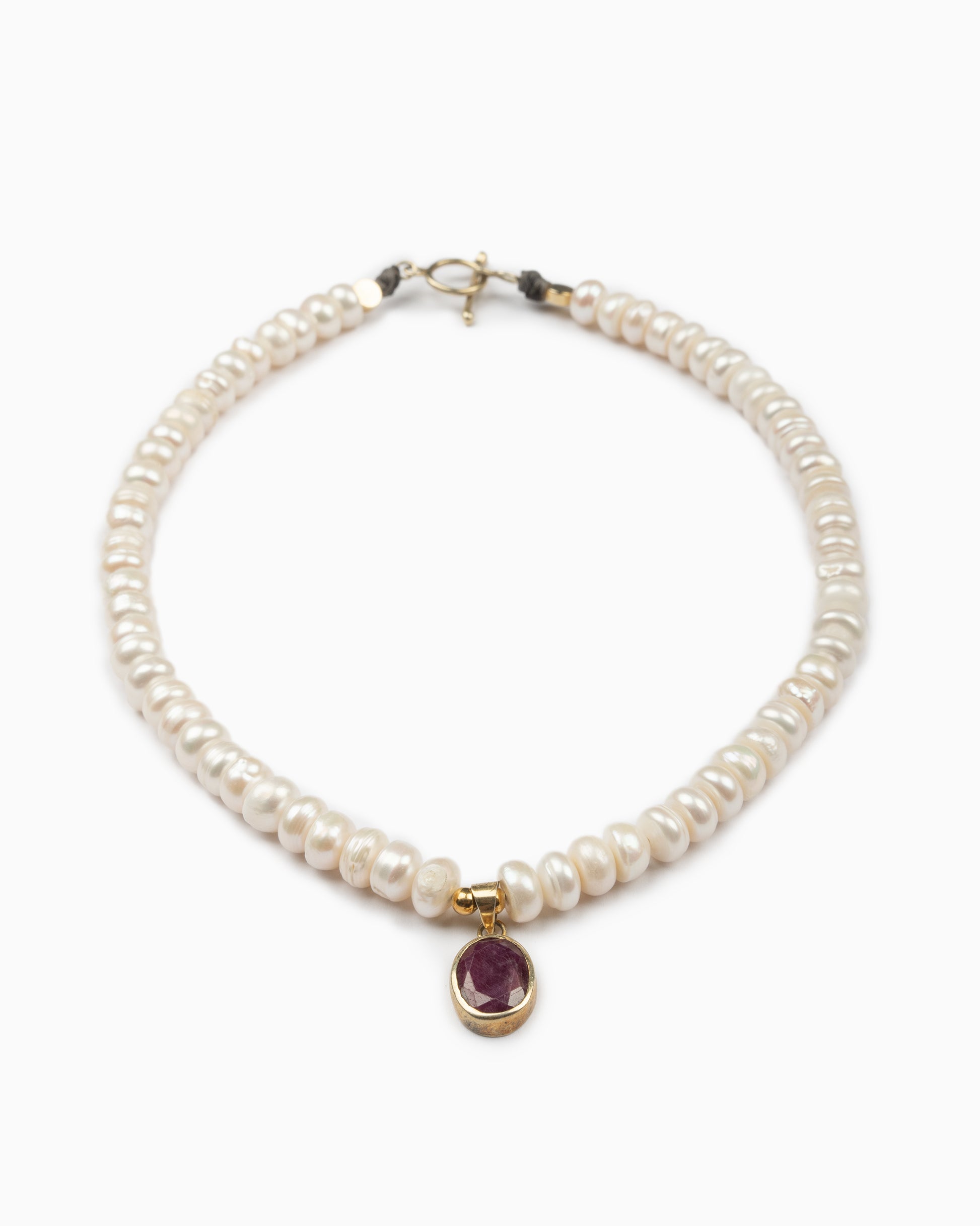 Rue du Muguet Ruby Hürrem necklace