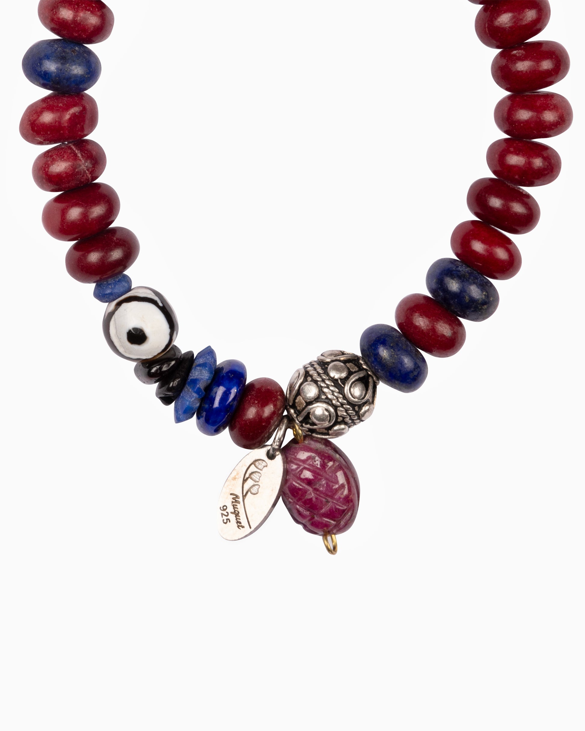 Rue du Muguet Ruby Jade bracelet