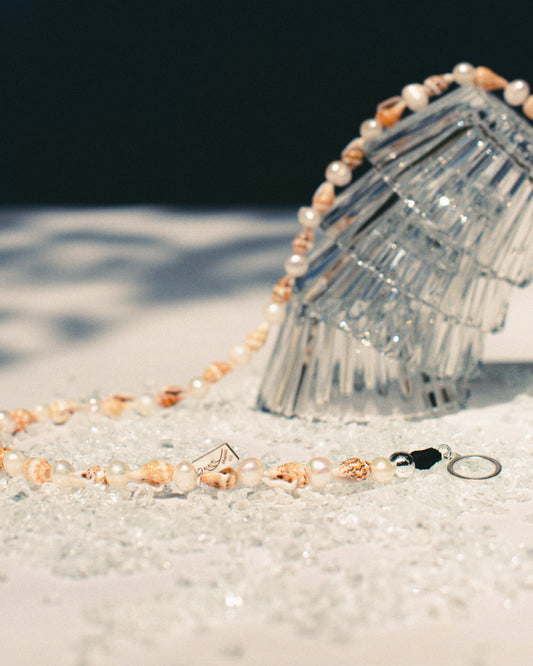 Rue du Muguet Shell Rope necklace