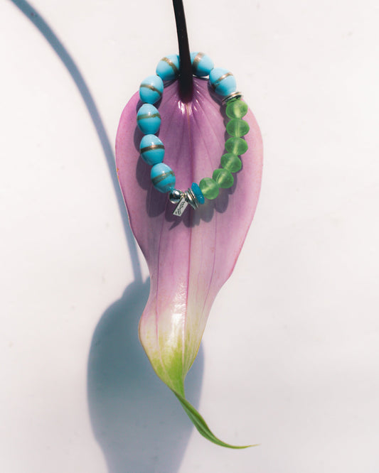 Rue du Muguet Tagliatella Green bracelet