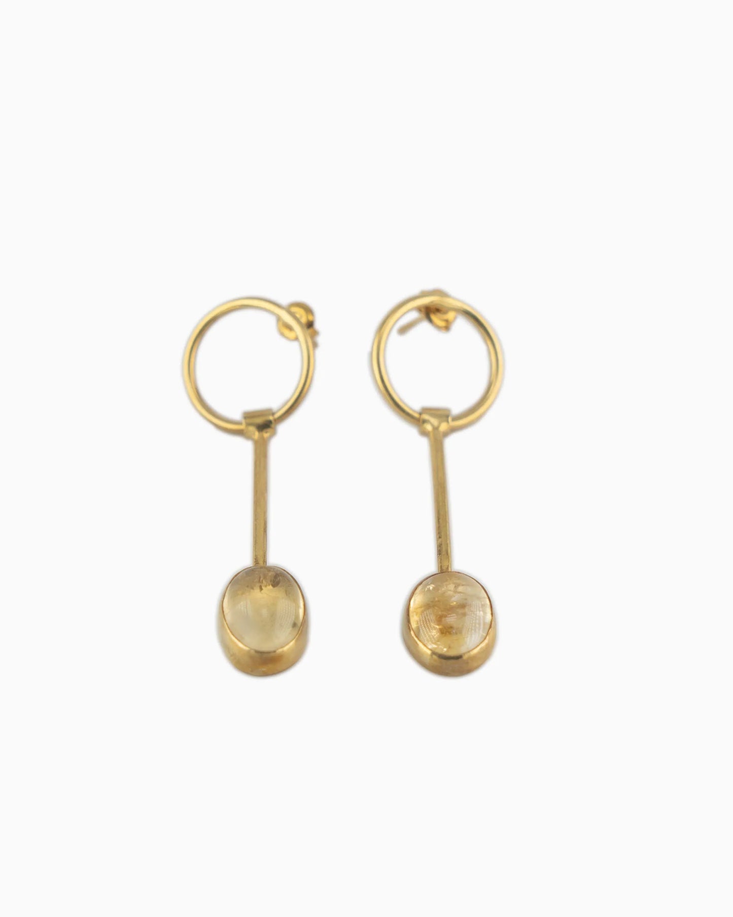 Rue du Muguet Cultivate earrings in citrine material